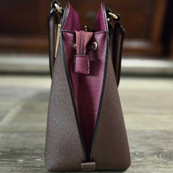 Burgundy Aldo purse - Picture 6 of 7